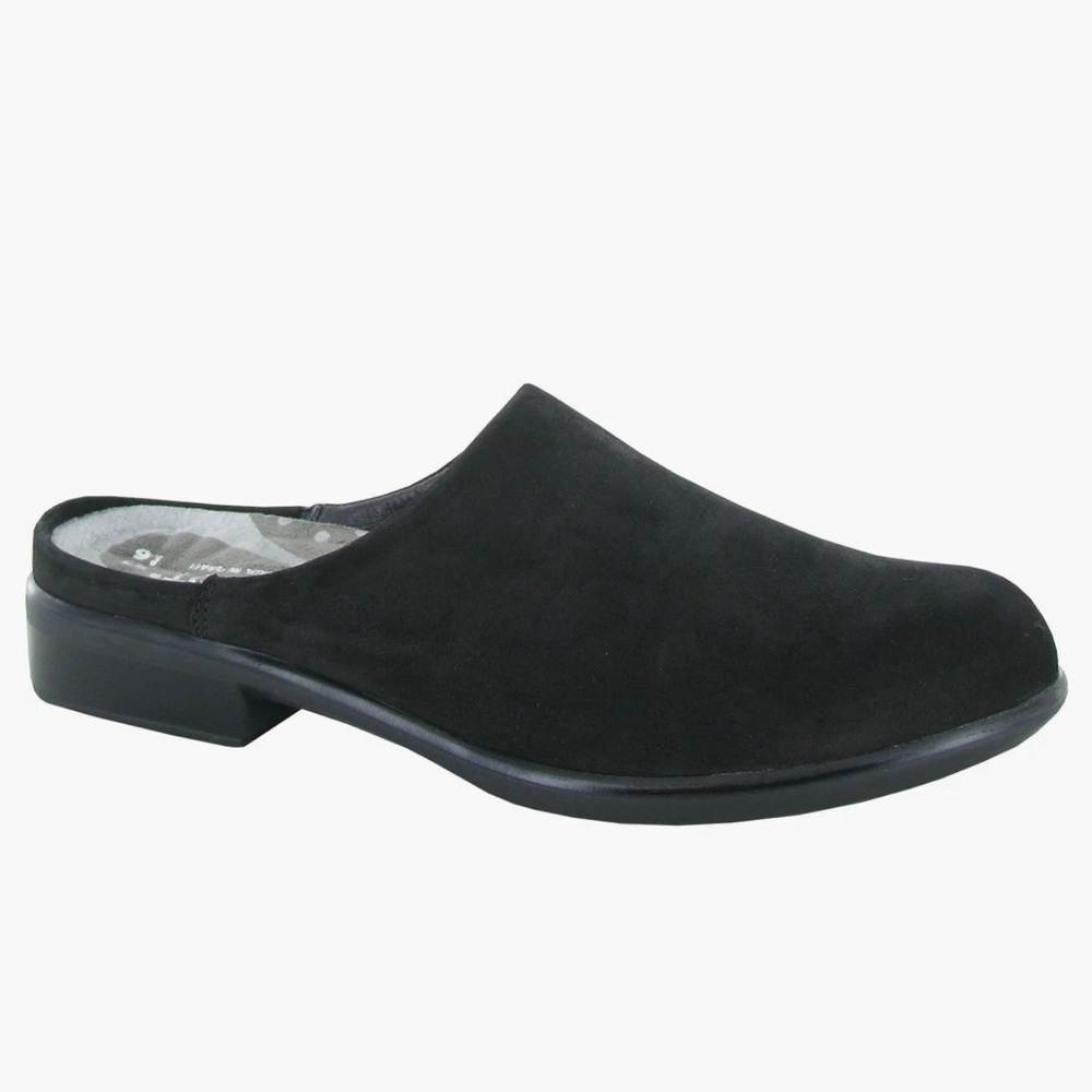 Naot Lodos Slide in Black Nubuck 🖤 / Size 39 (US 8)